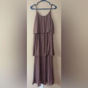 Mustard Seed mauve maxi sundress